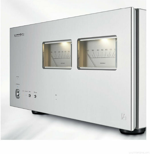 Luxman M-10X Τελικός Ενισχυτής Hi-Fi Stereo 300W/4Ω 150W/8Ω Ασημί