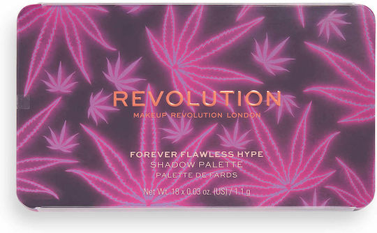 Revolution Beauty Forever Flawless Eye Shadow Palette in Solid Form Good Vibes