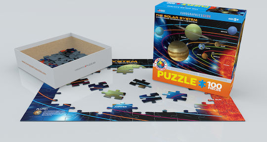 Παιδικό Puzzle The Solar System για 5+ Ετών 100pcs Eurographics