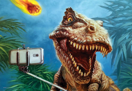 Παιδικό Puzzle Dinosaur Selfie για 5+ Ετών 100pcs Eurographics