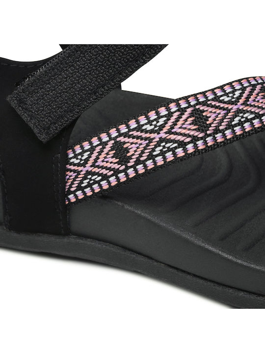 Beachy Sunrise Sandale Casual Damă Sporty Negre
