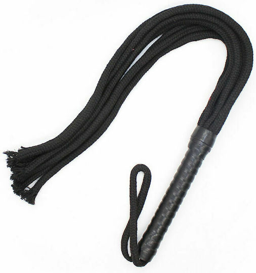 Dream Love OhMama! Fetish Rope Flogger Μαστίγιο σε Μαύρο Χρώμα