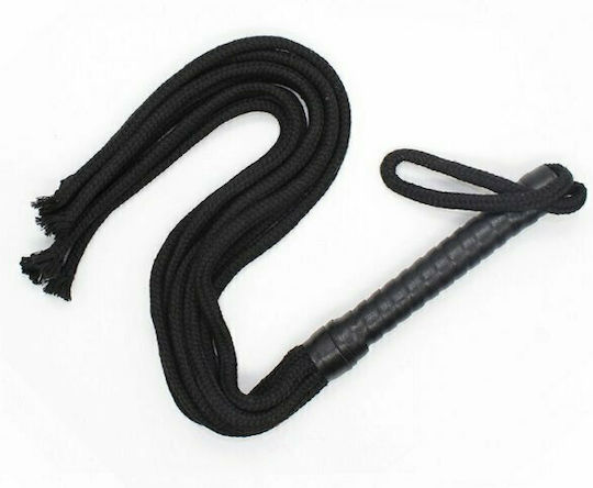 Dream Love OhMama! Fetish Rope Flogger Μαστίγιο σε Μαύρο Χρώμα