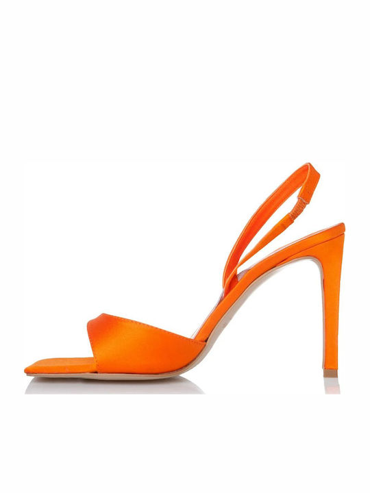 Fabric Sandals Orange