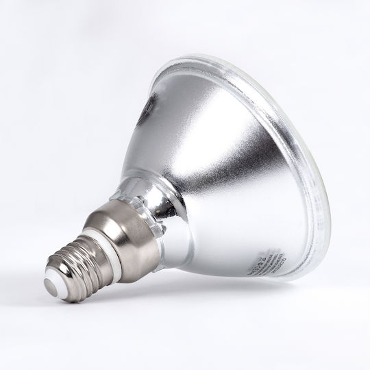 GloboStar LED Bulb 18W 130mm for Socket E27 and Shape PAR38 Natural White 1900lm