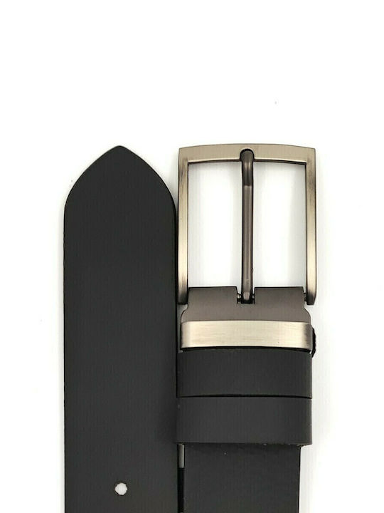 0404-54 Men's Belt Leather Black
