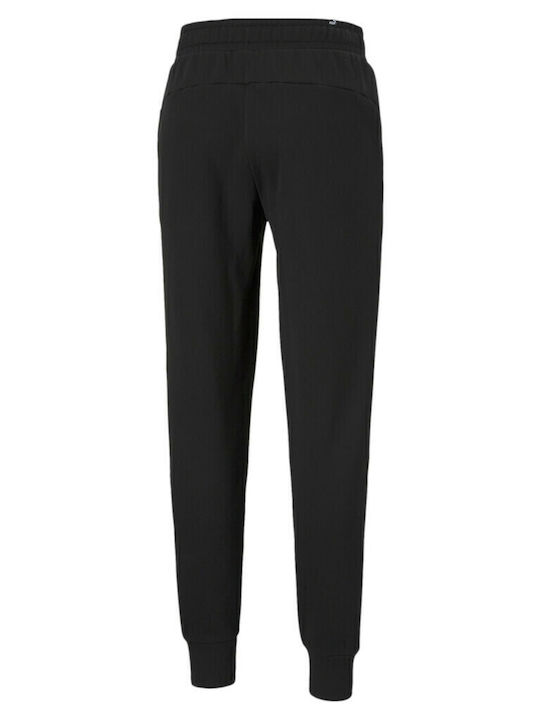 Sweatpants with Elastic Black