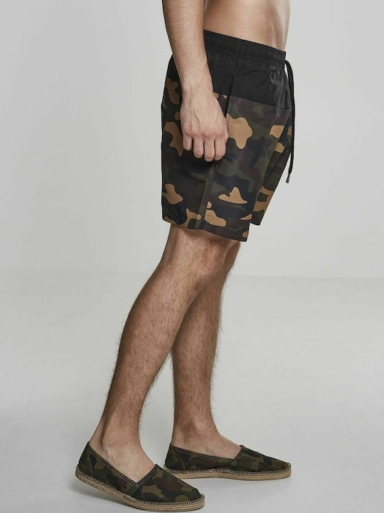 Men's Swimwear Shorts Black / Wood Camo