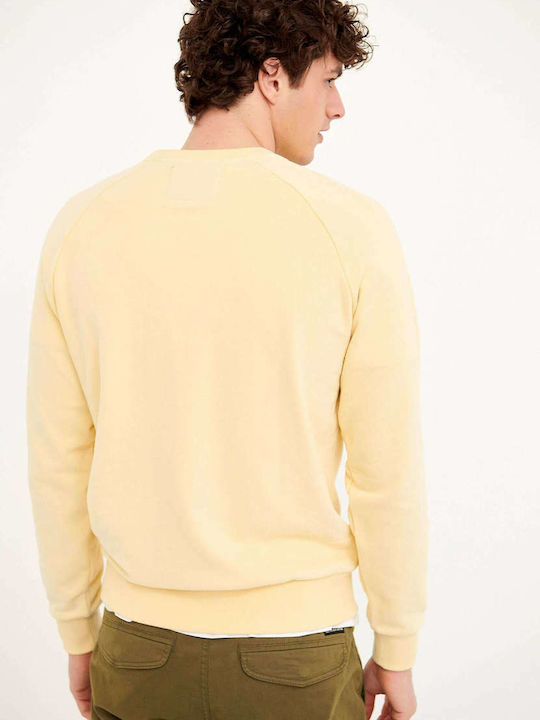 Funky Buddha Men's Sweatshirt Yellow