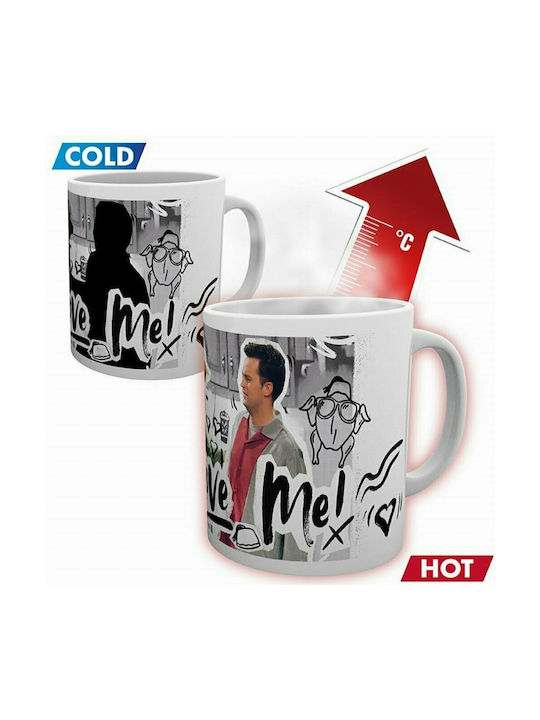 GB eye Friends - You Love Me Heat Change Ceramic Multicolour Mug 320ml