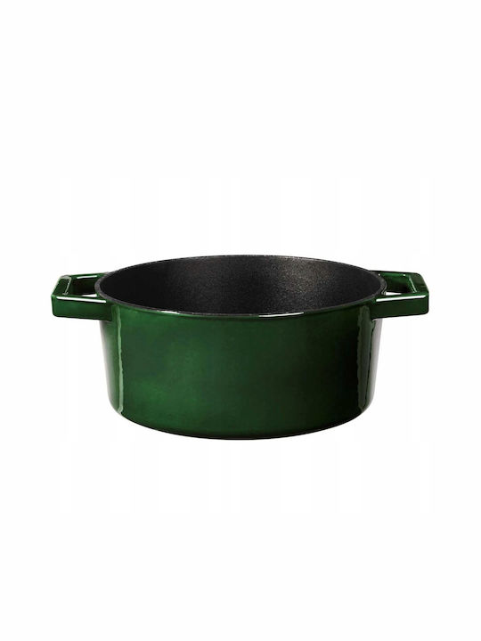 Berlinger Haus Emerald Collection Deep Pot made of Cast Iron 4.35lt / 24cm