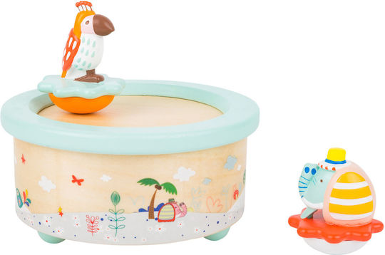 Small Foot Music Box Parrot and Elephant