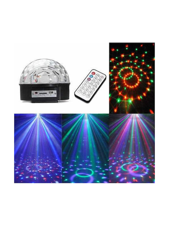Διακοσμητικό Φωτιστικό Disco LED RGB Party Light 19.5x19.5εκ.