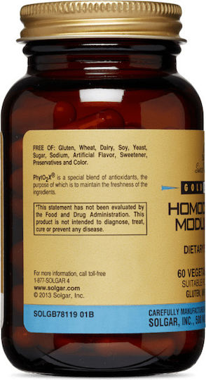 Solgar Gold Specifics Homocysteine Modulators 60 Φυτικές Κάψουλες Unflavoured