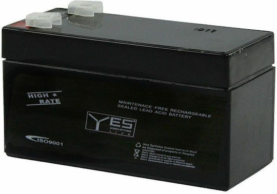 Yes Power MK12-1.3 Μπαταρία UPS με Χωρητικότητα 1.3Ah και Τάση 12V