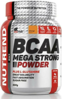 Nutrend BCAA Mega Strong Powder 500gr Πορτοκάλι