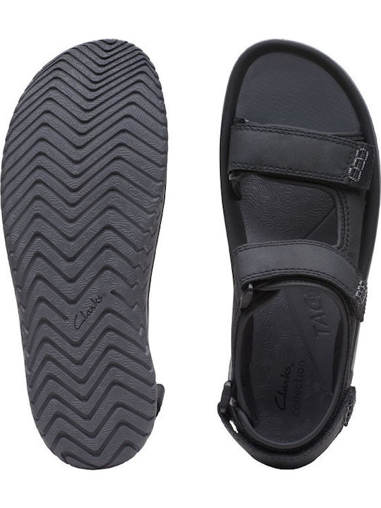 Wesley Bay Herrensandalen in Schwarz Farbe