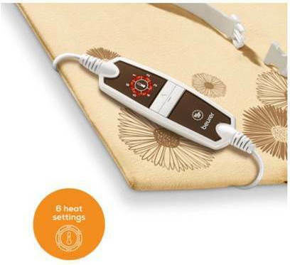 Beurer HK Cosy Elektrische Wärmflasche Zurück Beige 60x42cm
