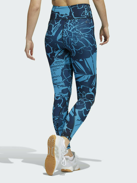 Optime Superher Training Γυναικείο Cropped Κολάν Ψηλόμεσο Craft Blue