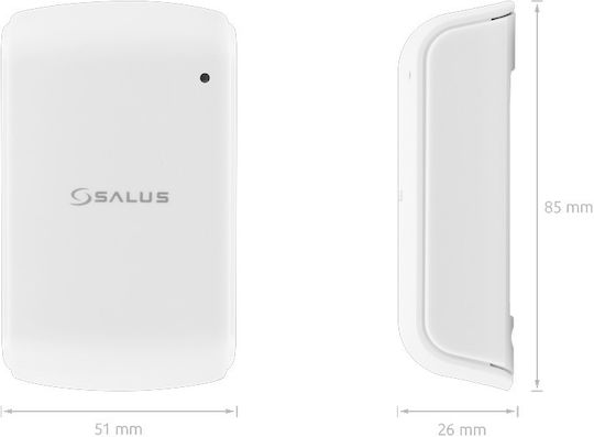 Salus TS600 Αναλογικός Θερμοστάτης Χώρου Smart