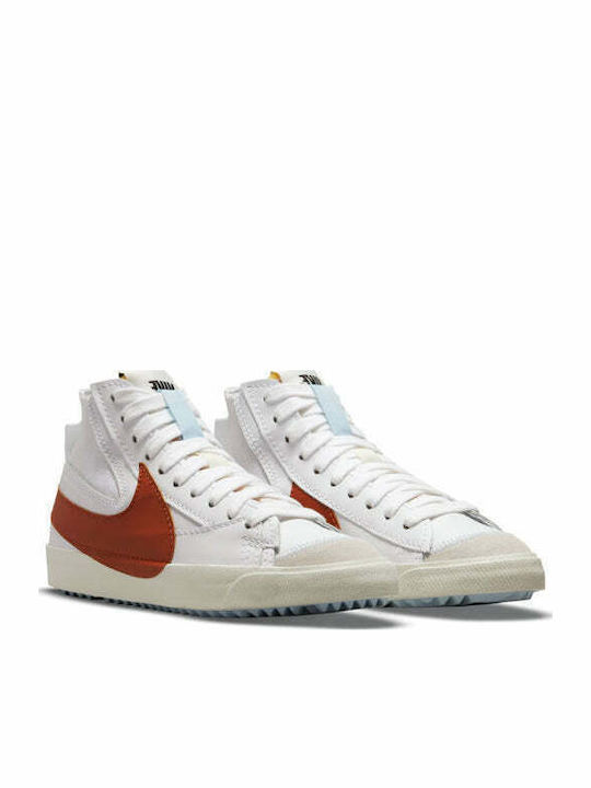 Blazer Mid '77 Jumbo Мъжки Маратонки White / Dark Russet / White Sail