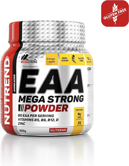 Nutrend EAA Mega Strong Powder 300gr Orange Apple