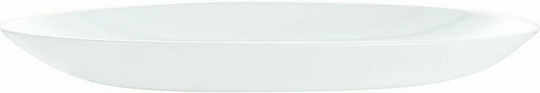 Luminarc Diwali Πιάτο Γλυκού Γυάλινο White με Διάμετρο 19cm