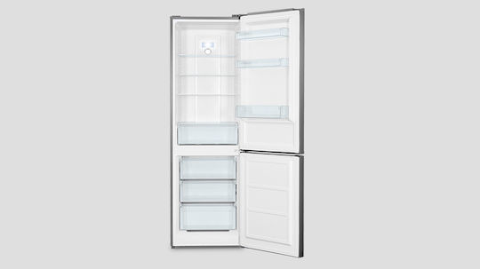 Inventor Ψυγειοκαταψύκτης 293lt Total NoFrost Υ185.8xΠ60xΒ60εκ. Inox PSC1850NFLI