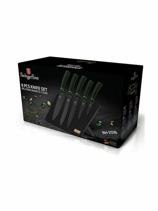 Berlinger Haus Emerald Collection Knife Set of Stainless Steel BH-2518 5pcs