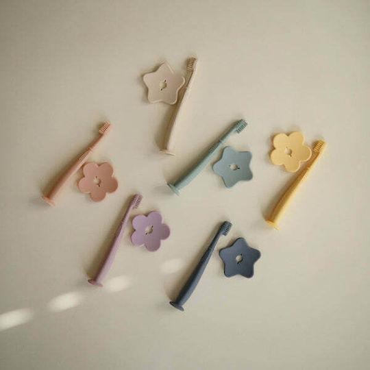 Mushie Baby Toothbrush for 0m+ Shifting Sand