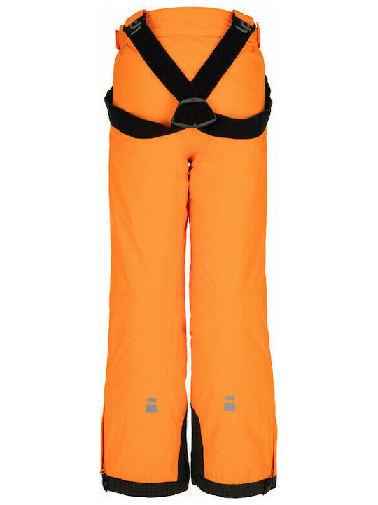 Kilpi Mimas Jb NJ0017KI-ORN Pantaloni de schi și snowboard pentru copii Ski & Snowboard Portocaliu