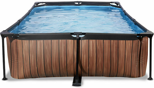 Exit Toys 3700 Swimming Pool with Metallic Frame 300x200x65cm Brown