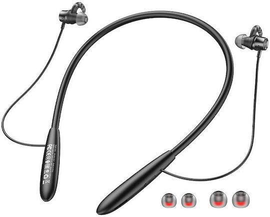 Hoco ES61 Manner In-ear Bluetooth Handsfree Ακουστικά με Αντοχή στον Ιδρώτα Μαύρα