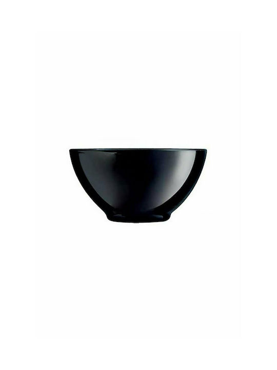 Luminarc Flashy Inox Cereal Bowl Black with Diameter 7cm 1pcs