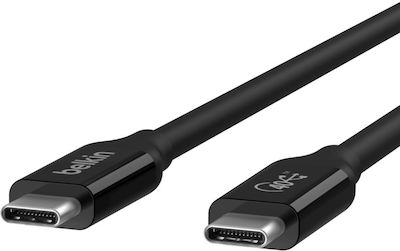 Belkin Connect USB 4 Cable USB-C male - USB-C male 100W Black 0.8m (INZ001BT0.8MBK)