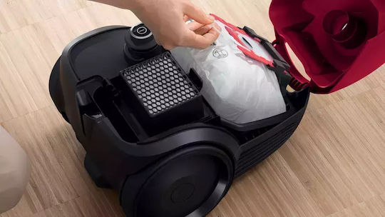 Bosch BGBS2RD1 Vacuum Cleaner 600W Bagged 3.5lt Red