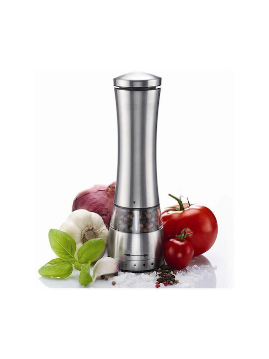 Westmark Automatic Electric Metallic Pepper Mill 21.5cm Silver 041.6358