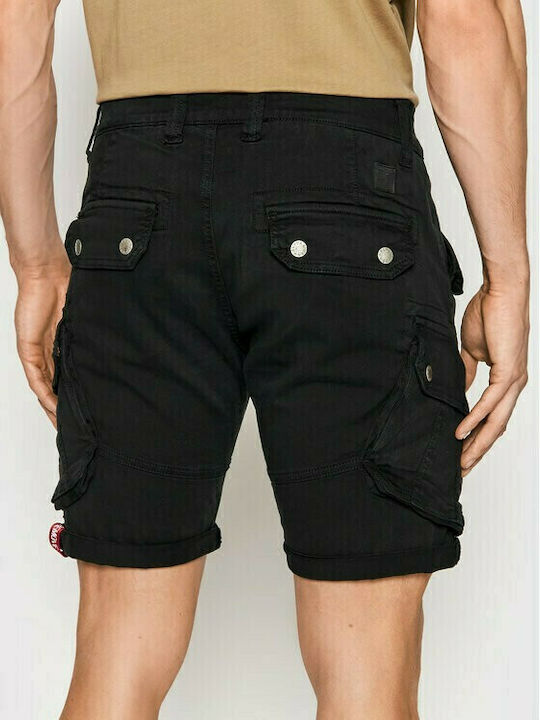 Alpha Industries Men's Shorts Cargo Black