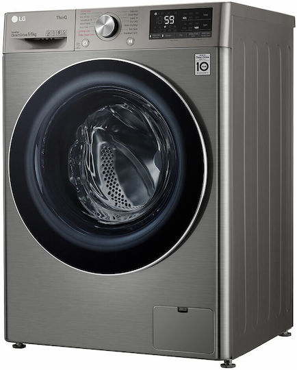 LG F4DV509S2TE Πλυντήριο-Στεγνωτήριο Ρούχων 9kg/6kg Ατμού 1400 Στροφές με Wi-Fi