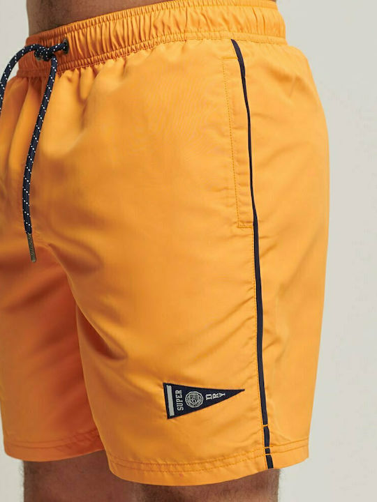 Campus Varsity Men's Swimwear Shorts Orange