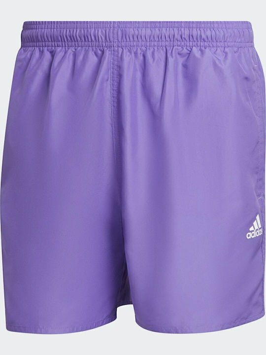 Solid Men's Swimwear Shorts Purple Rush