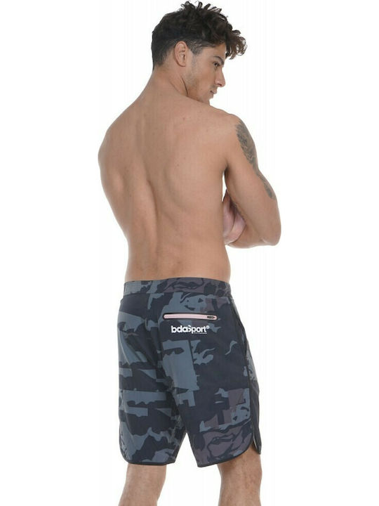Ανδρικό Μαγιό Βερμούδα Γκρι Camo