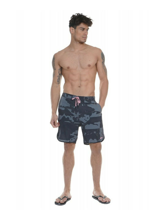 Ανδρικό Μαγιό Βερμούδα Γκρι Camo