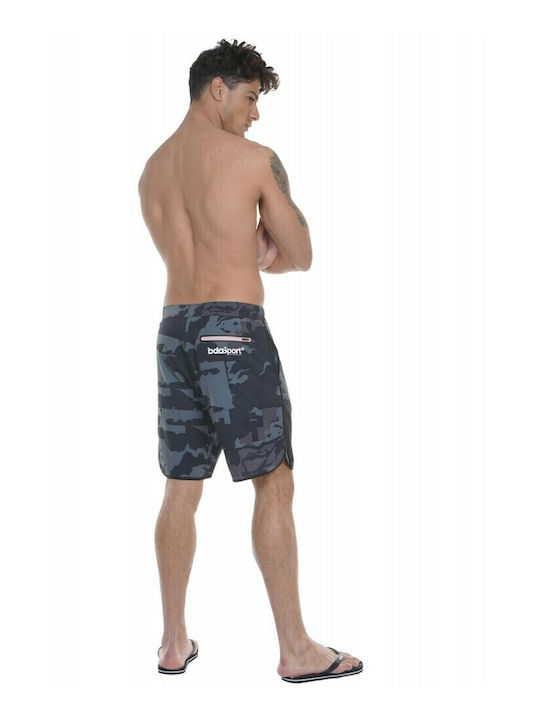 Ανδρικό Μαγιό Βερμούδα Γκρι Camo