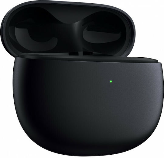 Xiaomi Buds 3 Bluetooth Handsfree Ακουστικά με Αντοχή στον Ιδρώτα και Θήκη Φόρτισης Μαύρα
