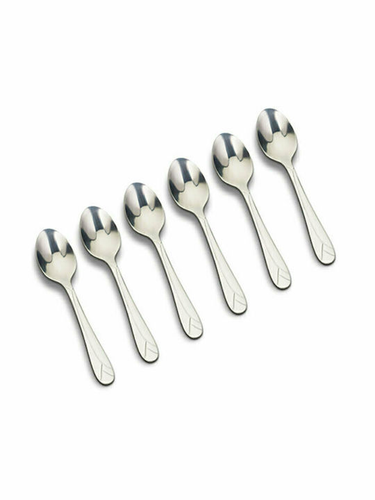 Nava Acer Spoon Set Desert / Ice Cream Stainless Silver 13.5cm 10-127-023 3pcs