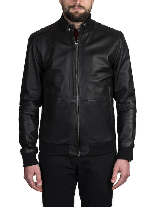 722 Leather Jacket Black