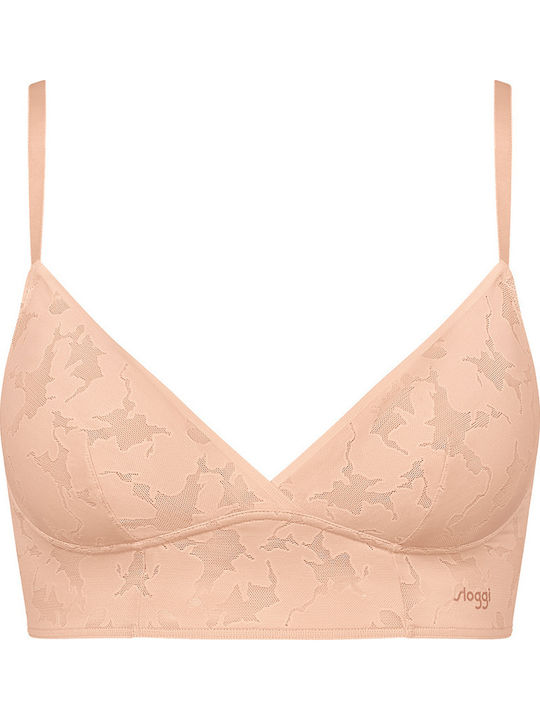 Sloggi Zero Lace 2.0 Women's Bralette Bra Beige