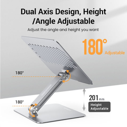 Ugreen Full Angle Hove Стойка за Лаптоп до 17" Сребрист