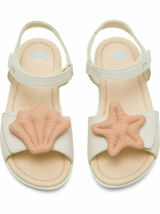 Camper Kids' Sandals Twins Anatomic White